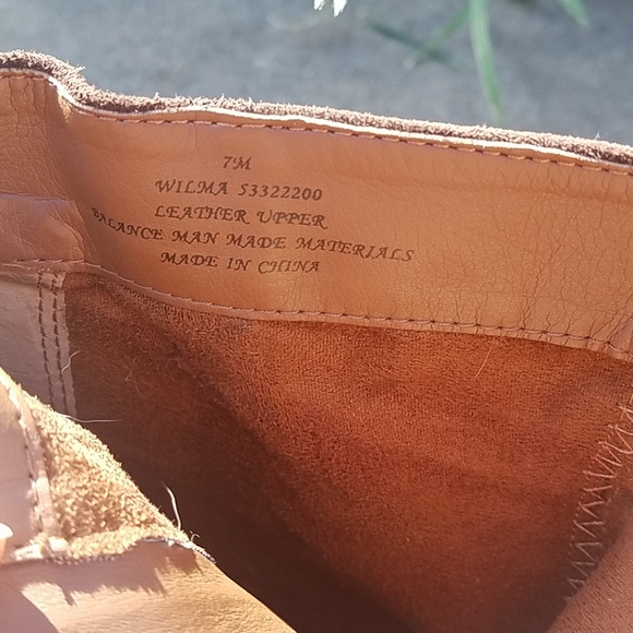 Sam Edelman Brown Suede Wedges 7 - Picture 8 of 9